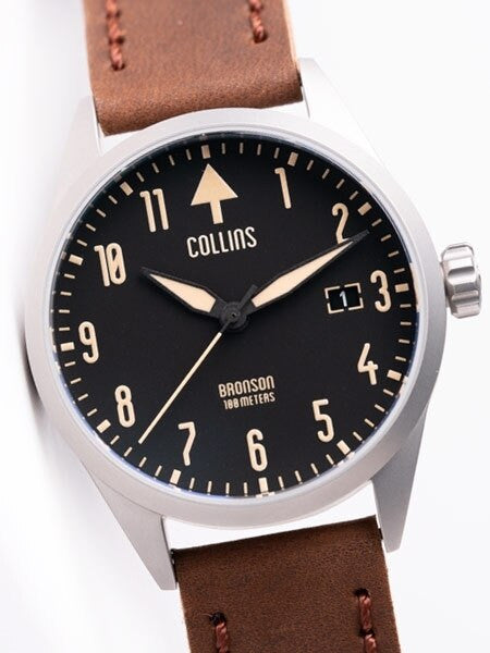 Collins Bronson Automatic Watch with 40mm Case and AR Sapphire Crystal #CWA01