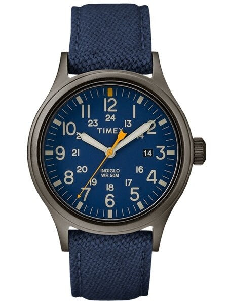Timex 40mm Allied Quartz Watch with Blue Dial and INDIGLO Night-Light #TW2R46200VQ