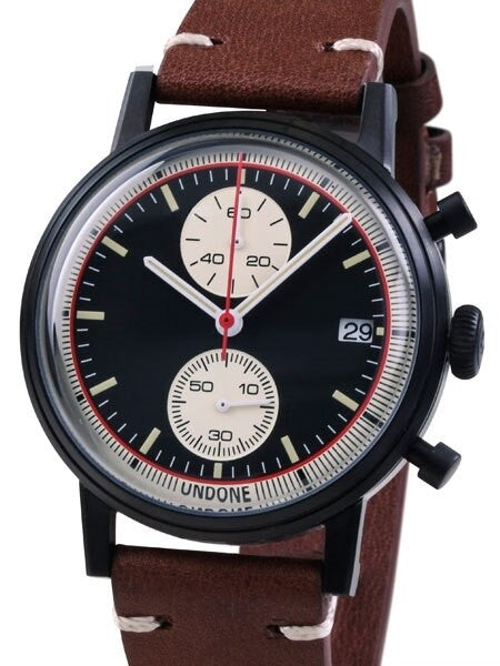 Undone Auta Two-Eye, MechaQuartz Chronograph with 60-Minute Stopwatch #Auta