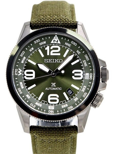 Seiko Prospex 23-Jewel, Automatic with Inner-Rotating Compass Bezel #SRPC33J1