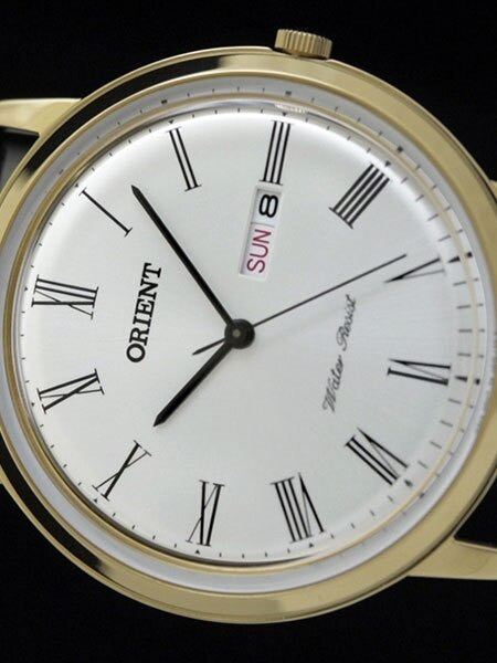 Orient Capital 2 Quartz Analog Dress Watch with Day and Date #UG1R007W