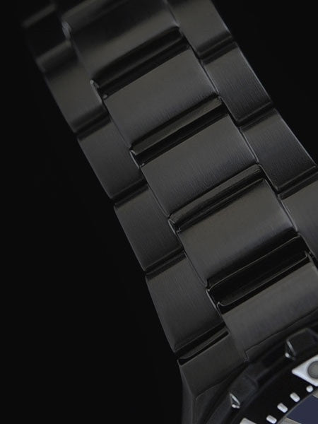 Orient M-Force Delta Automatic Scuba Black IP Dive Watch with Power Reserve Meter #EL07001D