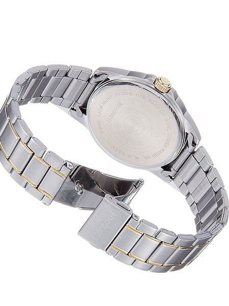 Citizen Elegant Blue Dial, Quartz Dress Watch with Matching Bracelet #BI5044-57L