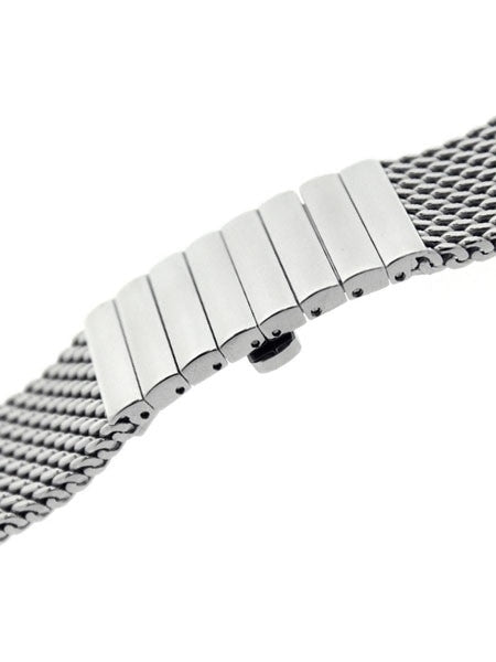 Staib Polished Mesh Bracelet #STEEL-2792-1192PBS-P (Straight End