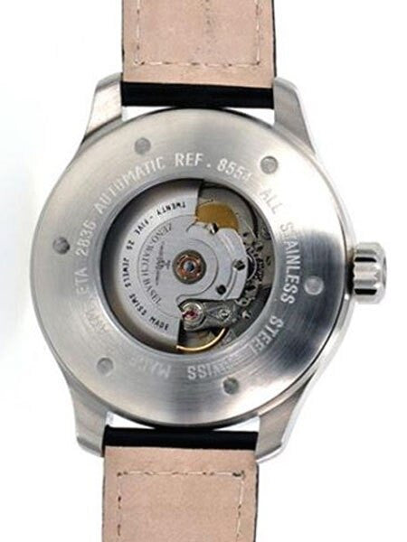 Zeno Mens UNO, One Hand Swiss Automatic Watch with 47mm Diameter Case #8554UNO-a1