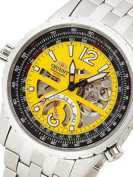 Orient Rally Automatic Power Reserve Watch with Sapphire Crystal #CFT00007Y