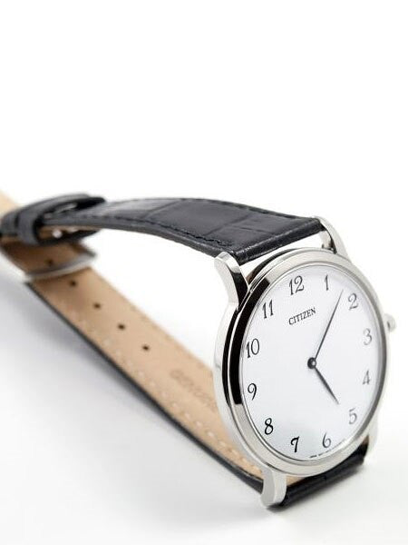 Citizen Stiletto Ultra-Thin Eco-Drive Dress Watch with Sapphire Crystal #AR1110-11B