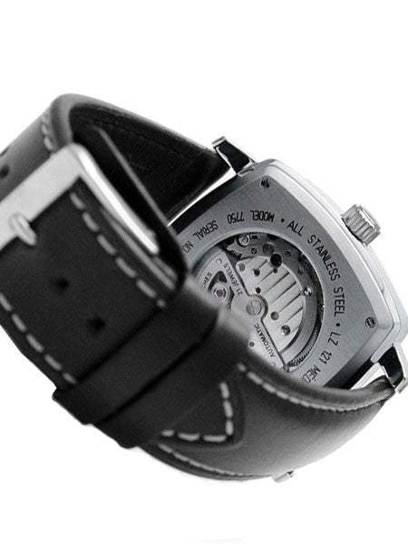 Graf Zeppelin LZ121 Mediterranee Automatic Watch with Exhibition Back #7750-1