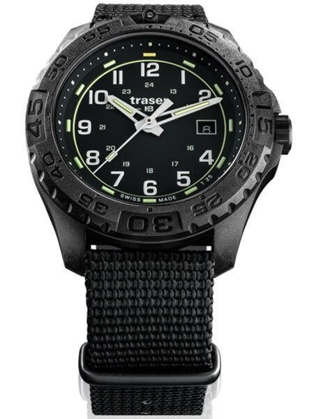 Traser Swiss Tactical Watch with Trigalight Illumination and AR Sapphire Crystal#108673