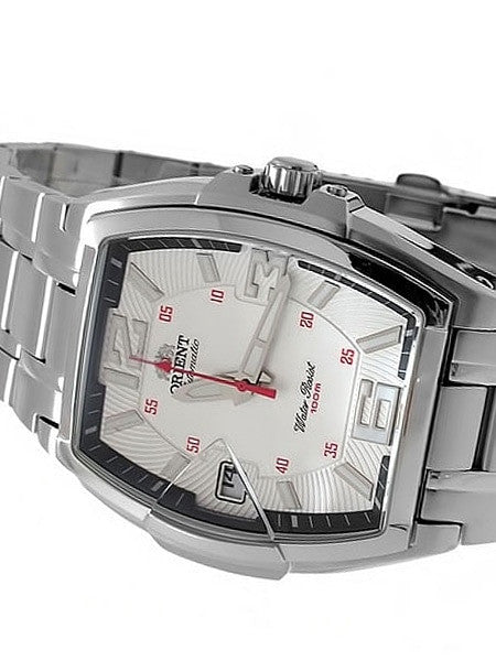Orient Equalizer Automatic Watch with Patterned White Dial #ERAL006W