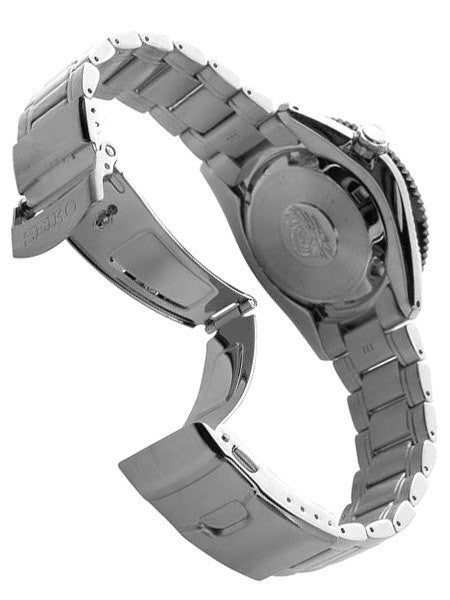 Seiko Stargate II Automatic Dive Watch with Black Dial and Stainless Steel Bracelet #SRP495K1