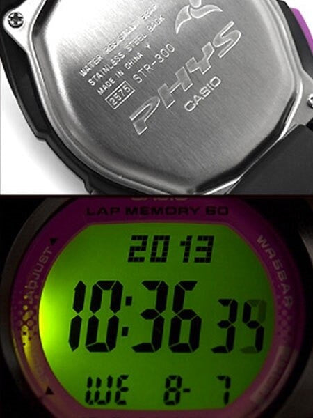 Casio Sport Runners Watch with 60 Lap Memory, Pace Signal, and Distance Calculation #STR-300-1C