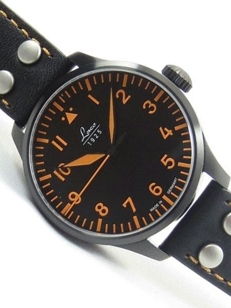 Laco Sorrento Type A Dial Automatic Pilot Watch with Sapphire Crystal #861965PVD