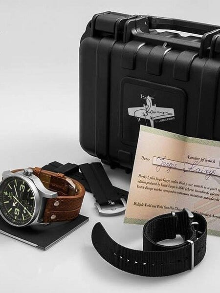 Vostok-Europe Jurgis Kairys SPECIAL EDITION Automatic Pilot Watch with SuperLuminova #5955334