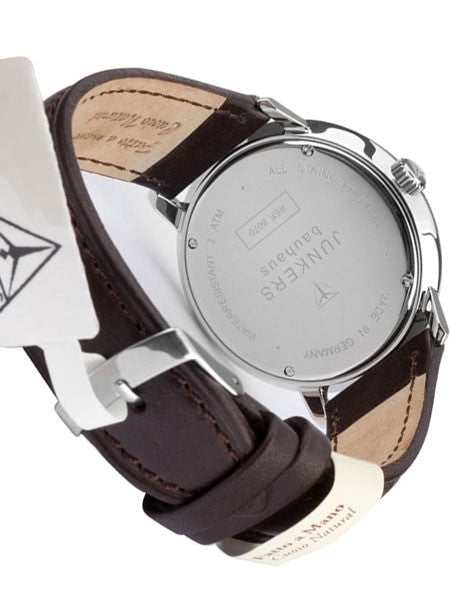 Junkers Bauhaus Swiss Quartz Watch with Domed Hesalite Crystal #6070-5