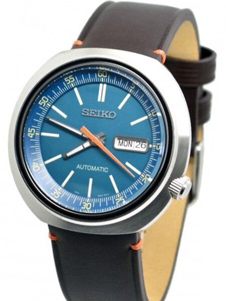 Seiko Recraft Automatic 24-Jewel Watch with a 44mm Turtle-Style Case #SRPC13K1