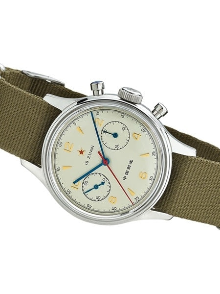 シルル Seagull 1963 Hand Wind Mechanical Chronograph with Acrylic Crystal