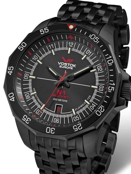 Vostok-Europe N1 Rocket Russian Automatic Watch with Trigalight
