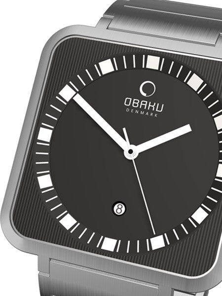 Obaku Harmony Quartz Watch with Stainless Steel Bracelet #V139GCBSC