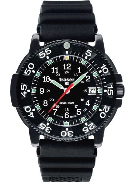 Traser 45mm Black Storm Pro Tactical Edition Black PVD Watch #P6504.930.35.01