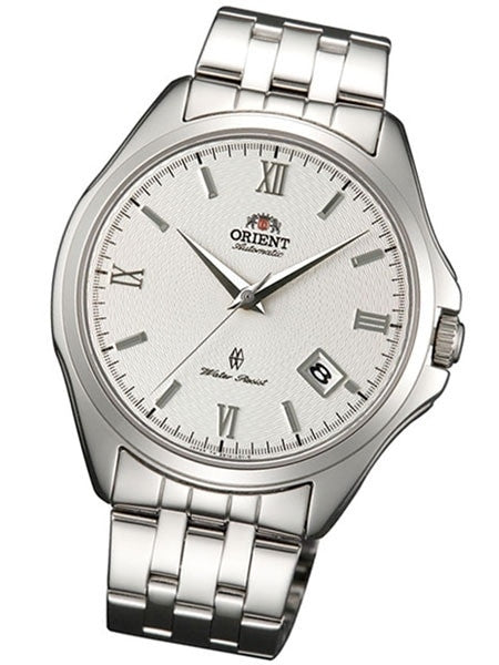 Orient Analyst Automatic Dress Watch with Patterned White Dial and Sapphire Crystal #ER1U002W