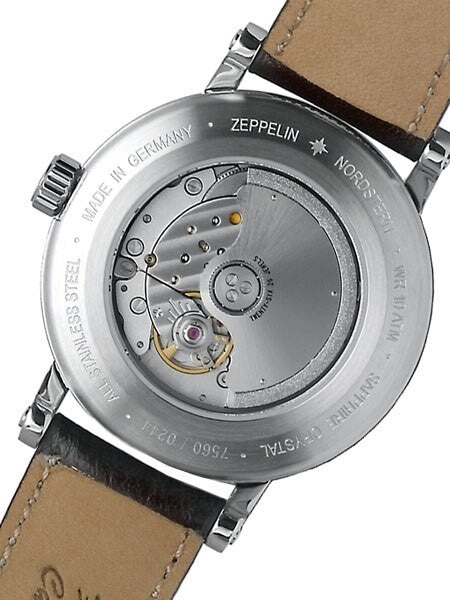 Graf Zeppelin Nordstern Automatic Watch with Power Reserve and Sapphire Crystal #7560-3