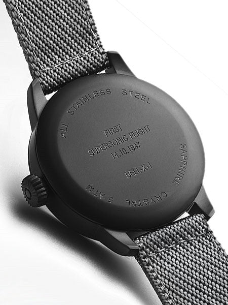 Laco Bell X1 Type A Dial Automatic Pilot Watch with PVD Case and Sapphire Crystal #861907
