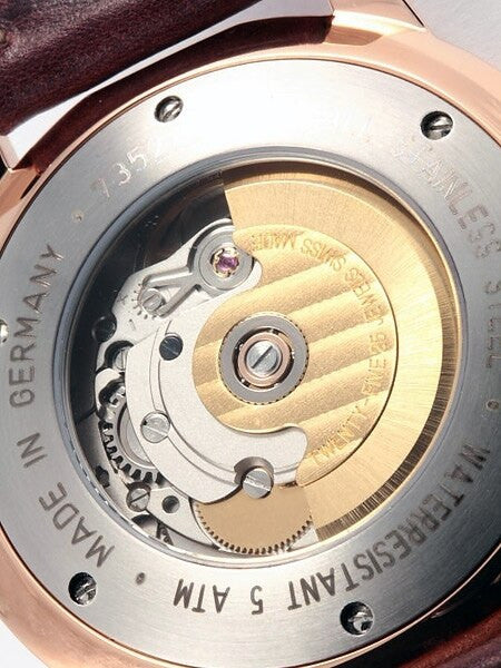Graf Zeppelin Flatline Swiss Automatic Dress Watch #7352-5