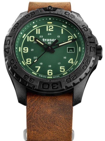 Traser Swiss Tactical Watch with Trigalight Illumination and AR Sapphire Crystal #109038