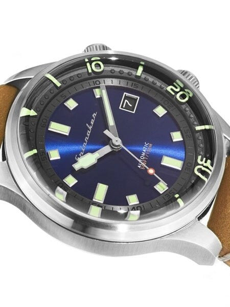 Spinnaker Bradner 42m Vintage-Style Automatic Sport Watch with a Luminous Bezel #SP-5057-05