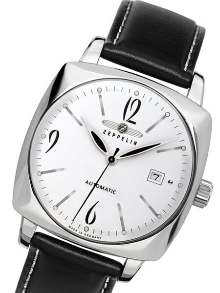 Graf Zeppelin LZ121 Mediterranee Automatic Watch with Exhibition Back #7750-1