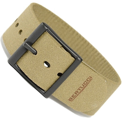 Bertucci Olive Drab Tridura Strap with Black PVD Stainless Steel Buckle #106