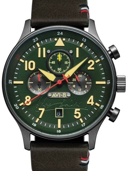 AVI-8 Hawker Hurricane Bader Chronograph Watch #AV-4072-02
