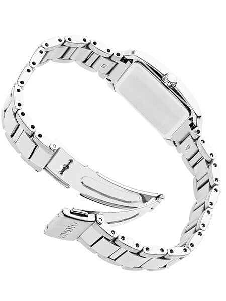 Seiko Women's Solar Dress Watch with 28 Diamonds, Mother of Pearl Dial #SUP399