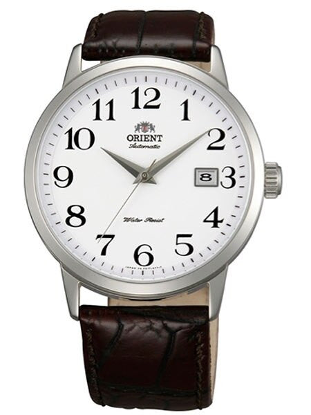 Orient Symphony Automatic Dress Watch with White Dial, Stainless Steel  Case #ER27008W