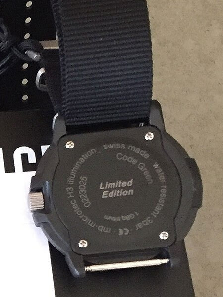 Traser Code Green Watch with Green Tritium Illumination and Black Nylon Strap #106105