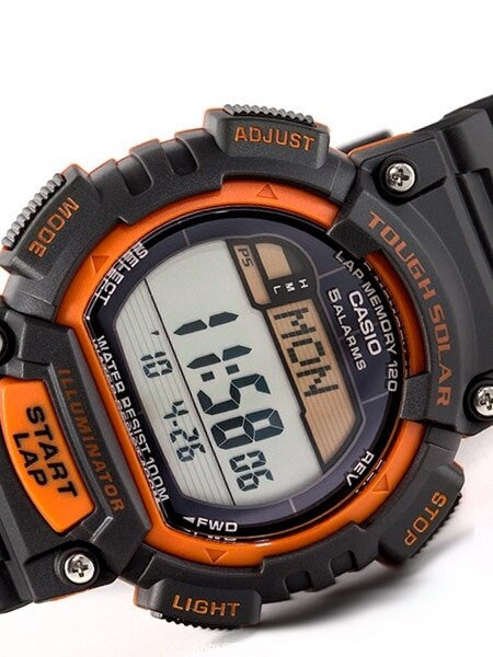 Casio Tough Solar-Light Powered Digital World Time Chronograph Alarm #STL-S100H-4AV
