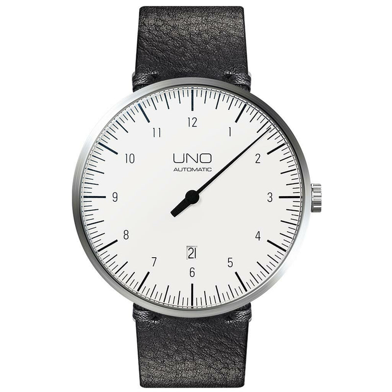 Botta UNO one hand 12-hour Swiss automatic watch with 44mm stainless steel case #811010