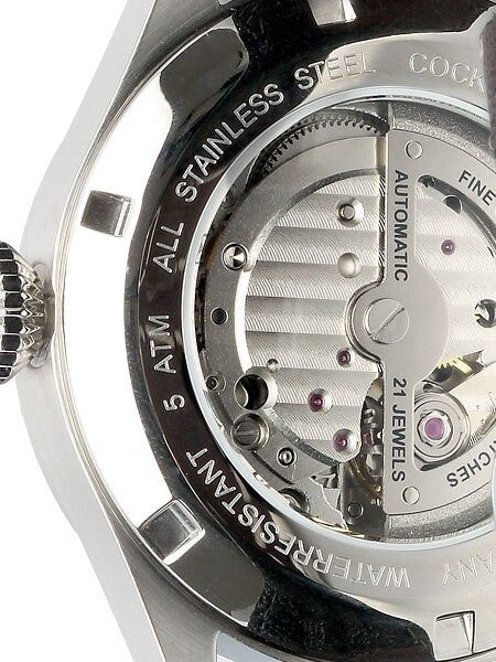 Junkers Cockpit Series Automatic Watch with Diamond Cut Crown #6150-2
