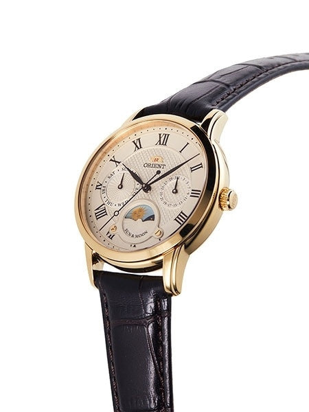 Orient Petite Sun and Moon Quartz Watch with Sapphire Crystal #RA-KA0003S10A