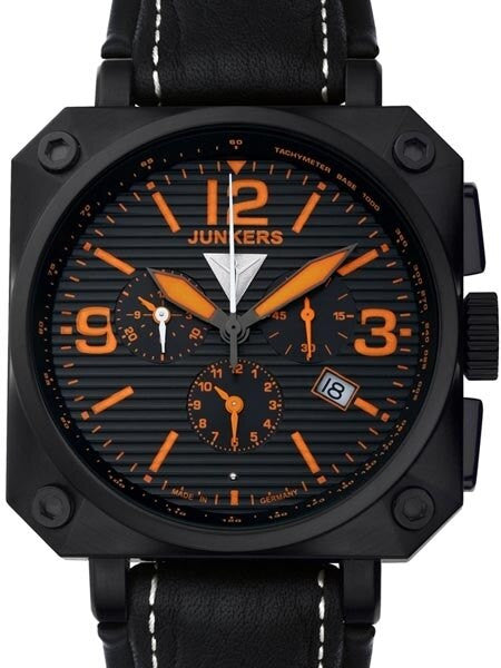 Junkers Horizon Airplane Chronograph Watch with Alarm #6792-5