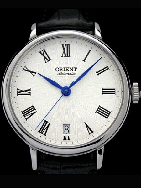 Orient Soma Automatic Dress Watch with White Dial and Stainless Steel Case #ER2K004W