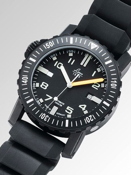 Laco Squad Seven Seas 1000 Meter Dive Watch with Sapphire Crystal and Helium Release Valve #861703