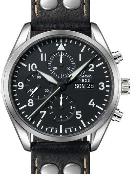Laco Kiel Limited Edition Swiss Automatic Chronograph with Sapphire Crystal #861716