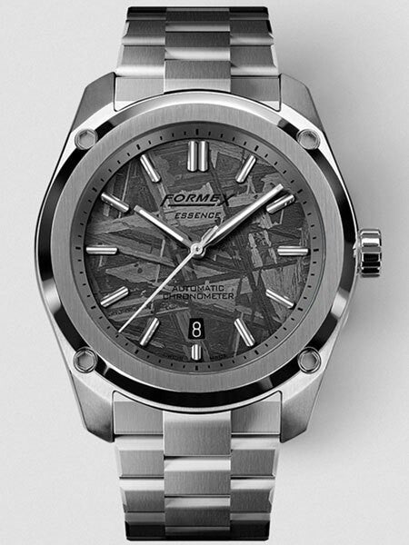 Formex Essence Steel Swiss Automatic Chronometer Space Rock Limited Edition #0330-9-6391-100
