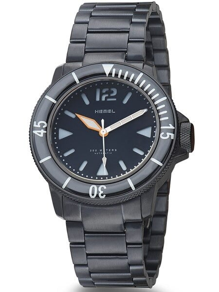 HEMEL 300-Meter Automatic Dive Watch with Luminous Bezel and AR Sapphire Crystal #HDNO1
