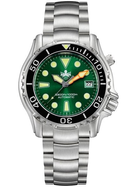 PHOIBOS 1000-Meter Ocean Master Automatic Dive Watch with Sapphire Crystal #PY005A