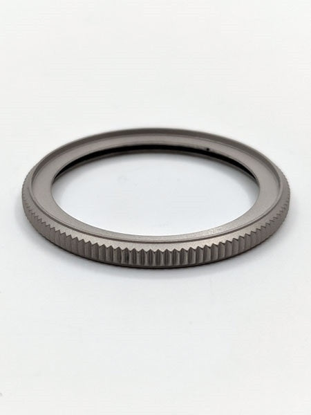 Matte Stainless Steel (Coin Edge) Bezel for Seiko SKX007, SKX009, SKX173, 175, 011, A35 #B01-M