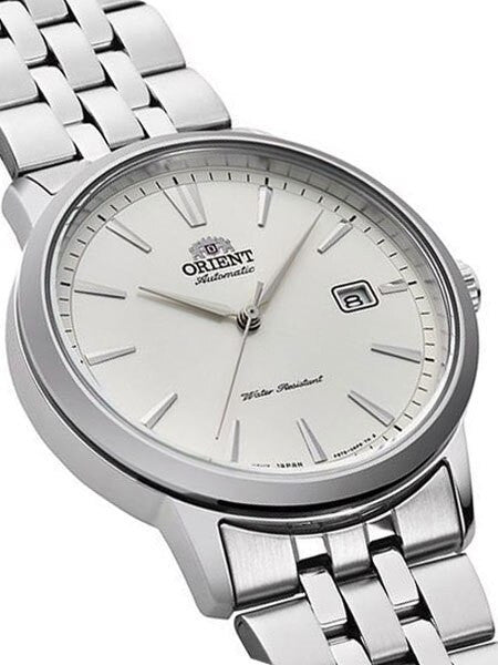 Orient Symphony III Automatic Dress Watch with White Dial #RA-AC0F02S10A