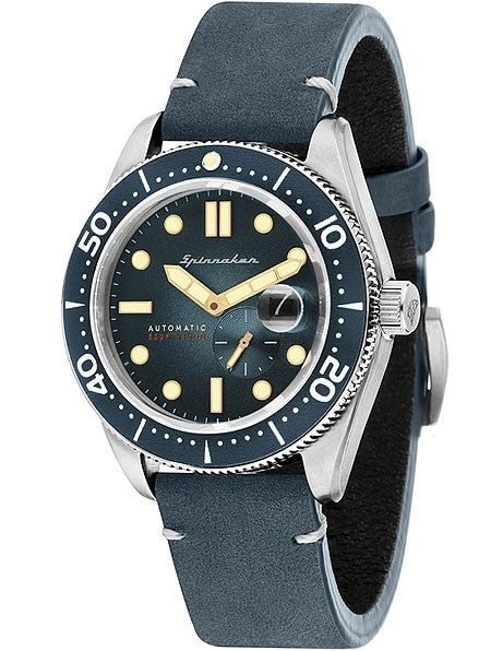 Spinnaker Croft Automatic Sports Watch with 43mm Case and Blue Dial #SP-5058-01